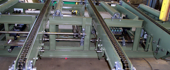 sawmill infeed table